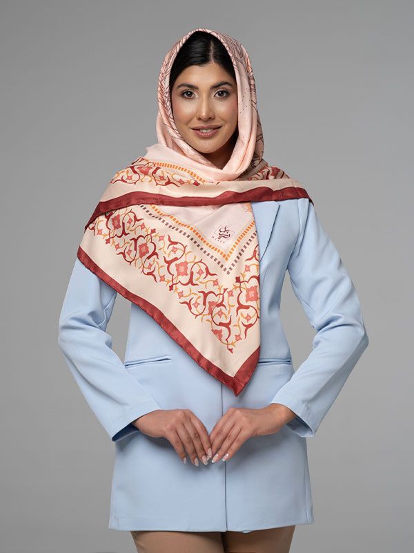 روسری ابریشم نقش‌جهان اصفهان