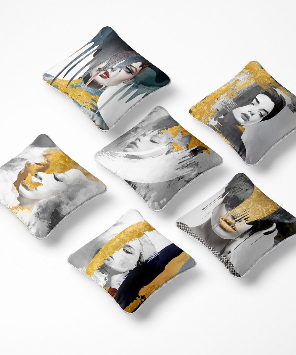 کوسن 6 تکه pillow 6 set 65