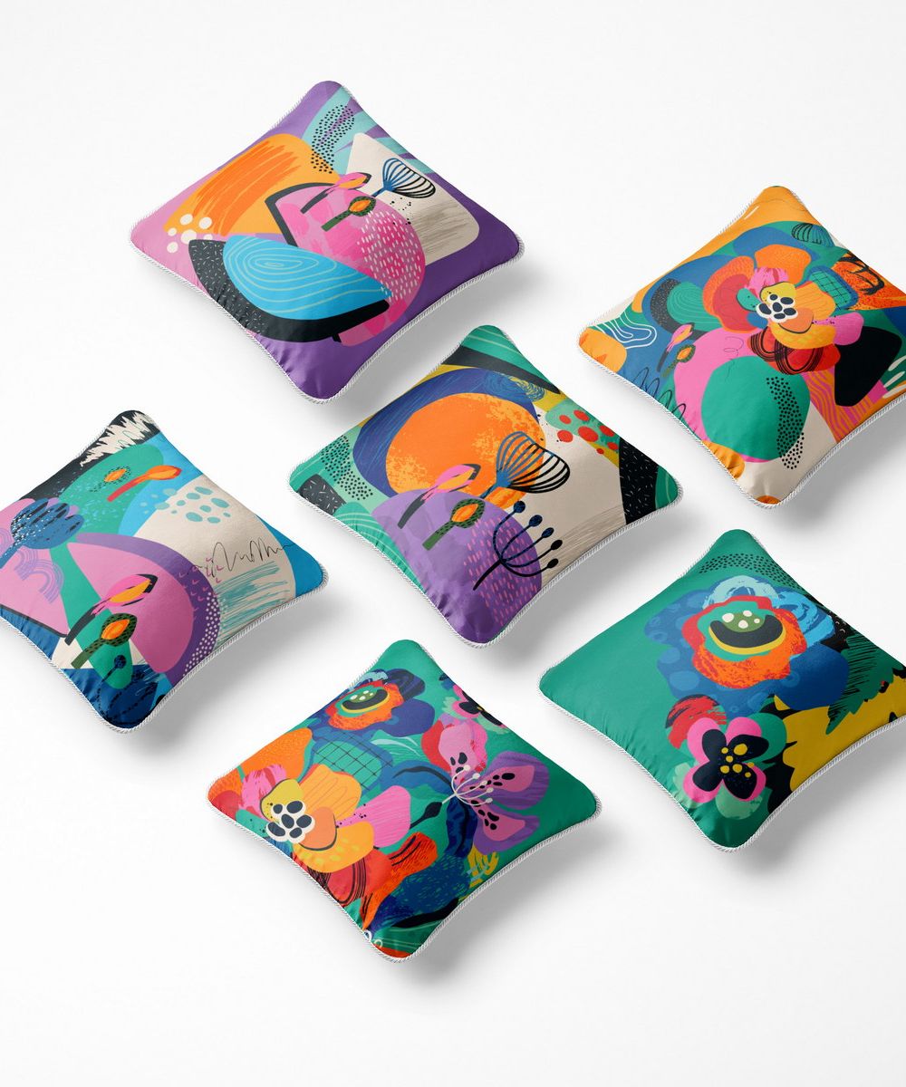 کوسن 6 تکه pillow 6 set 87