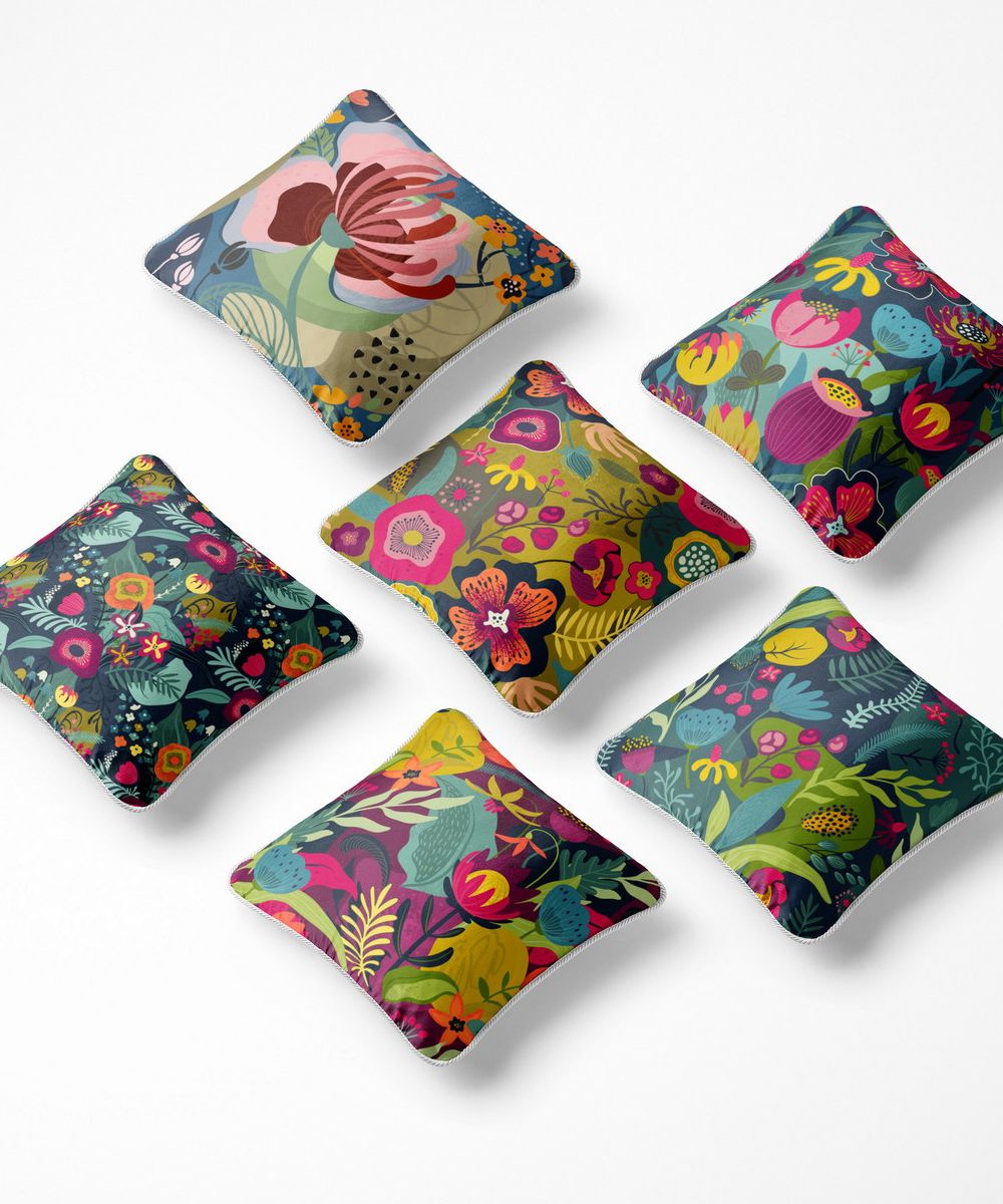 کوسن 6 تکه pillow 6 set 100