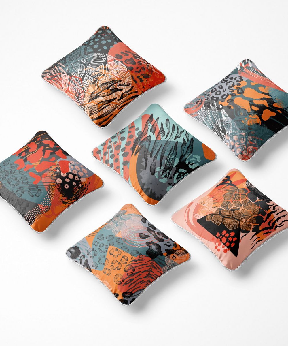 کوسن 6 تکه pillow 6 set 100