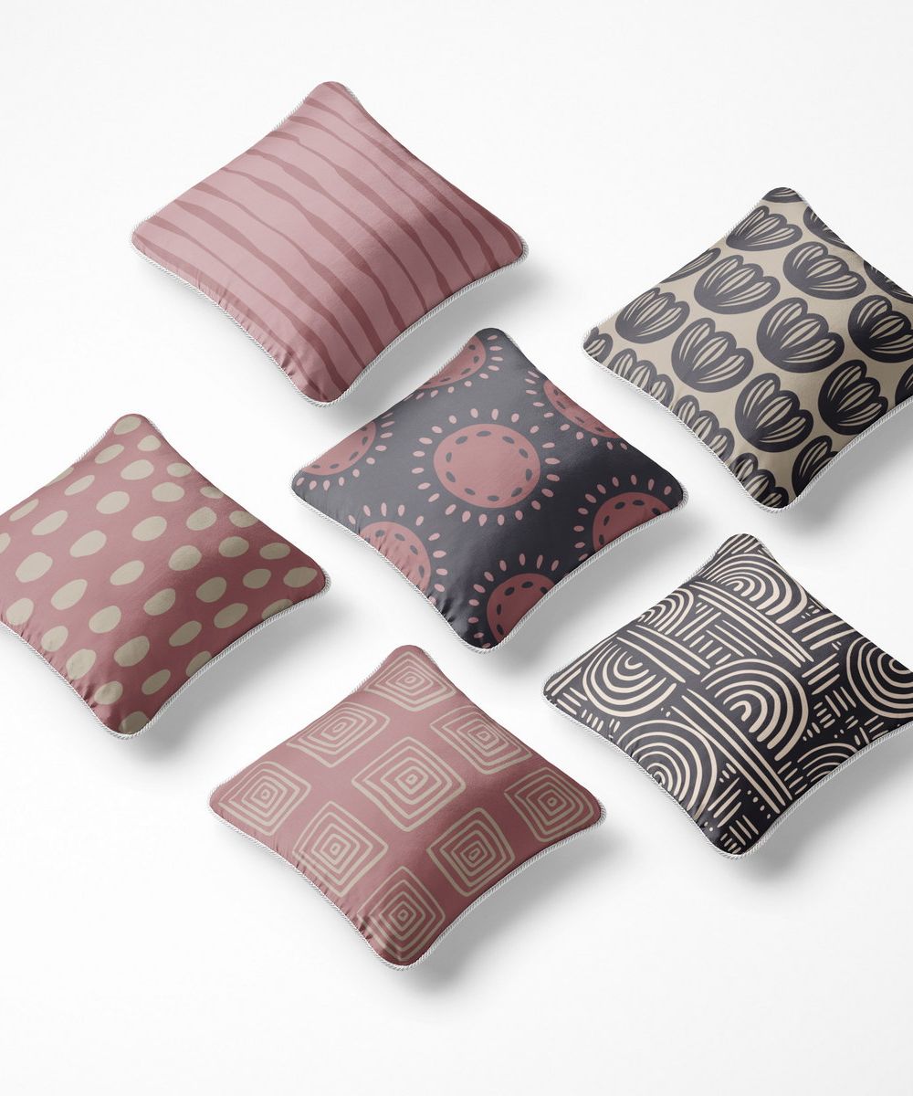 کوسن 6 تکه pillow 6 set 100