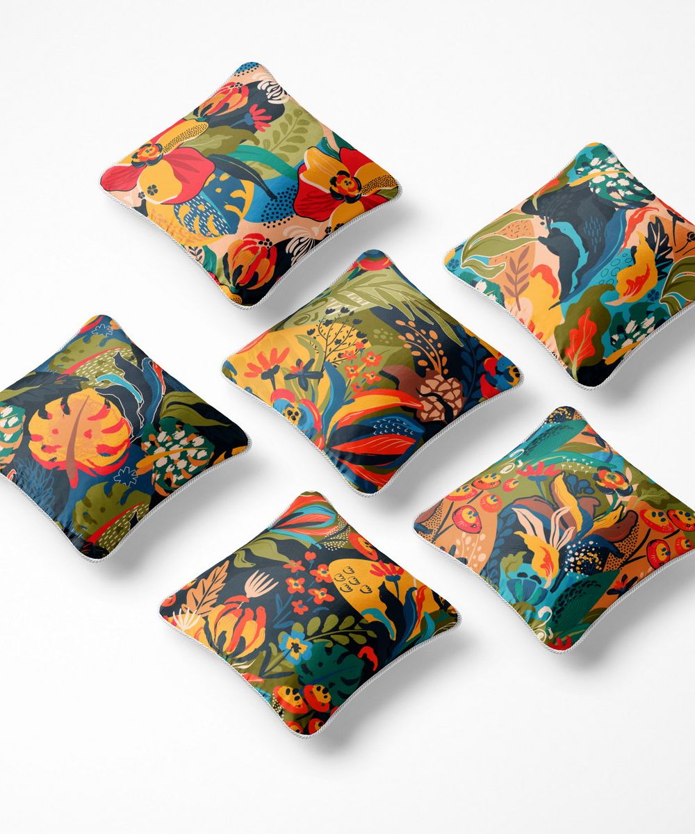 کوسن 6 تکه pillow 6 set 100