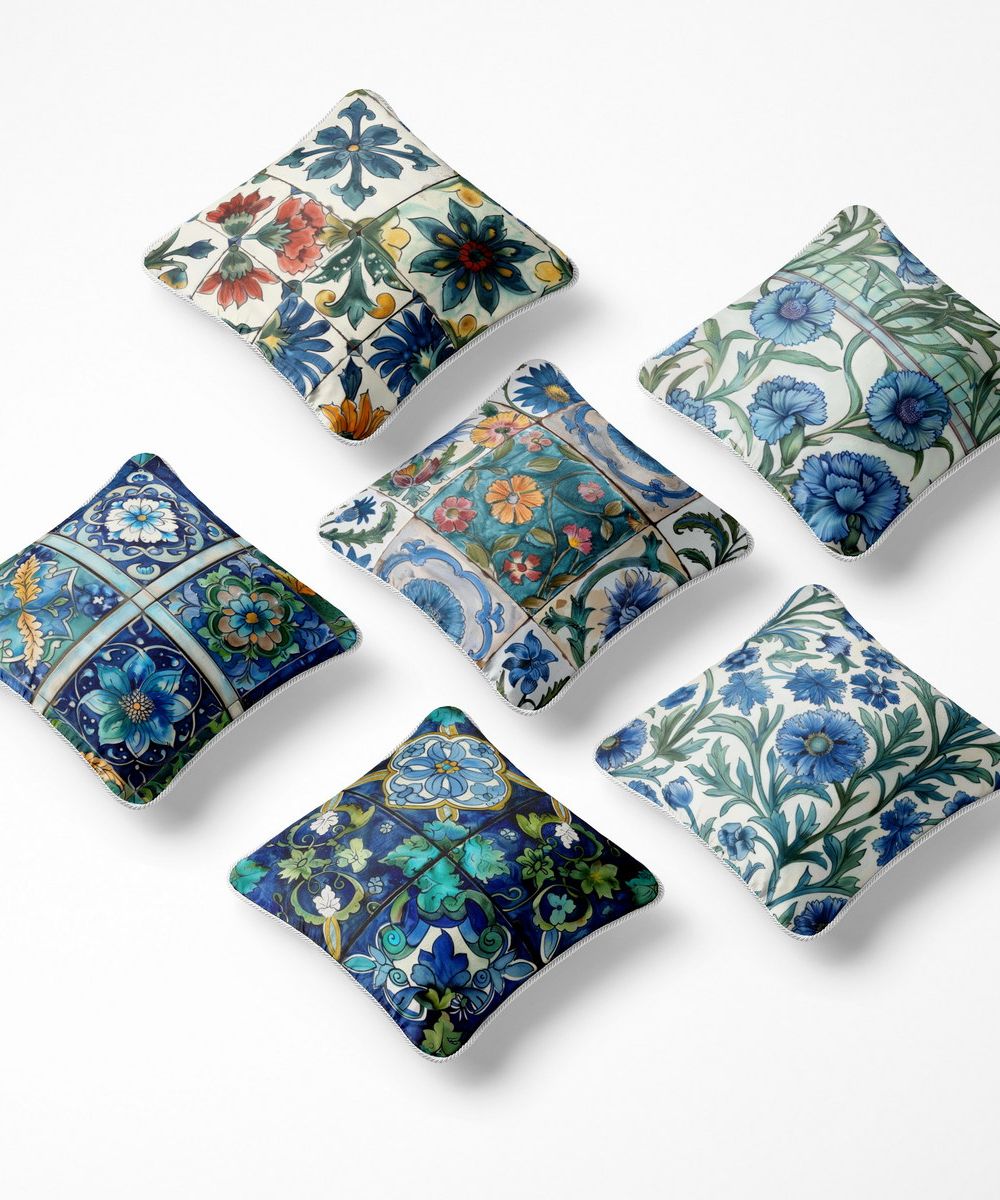 کوسن 6 تکه pillow 6 set 100