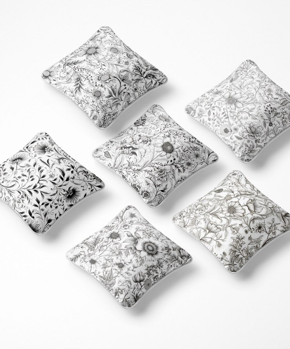 کوسن 6 تکه pillow 6 set 100