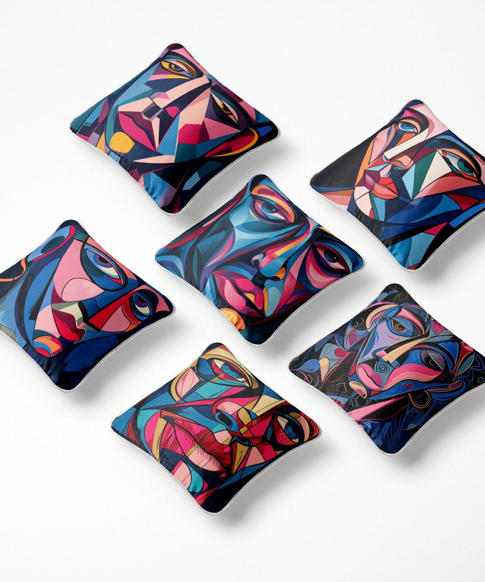 کوسن 6 تکه pillow 6 set 100