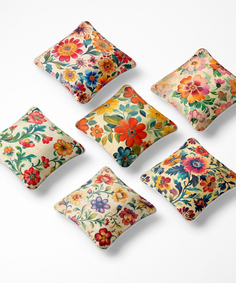 کوسن 6 تکه pillow 6 set 100