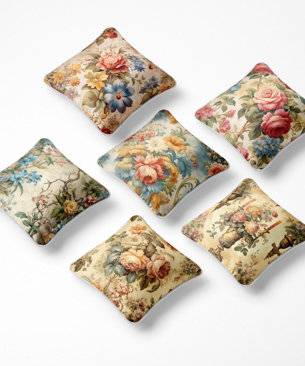 کوسن 6 تکه pillow 6 set 100