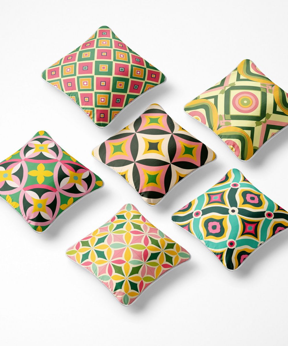 کوسن 6 تکه pillow 6 set 100