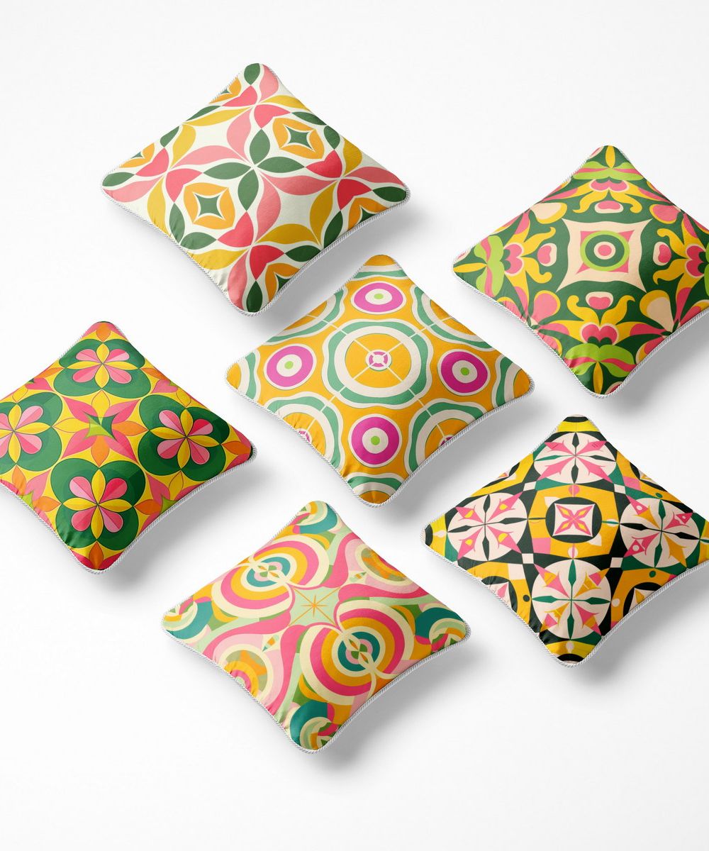 کوسن 6 تکه pillow 6 set 100