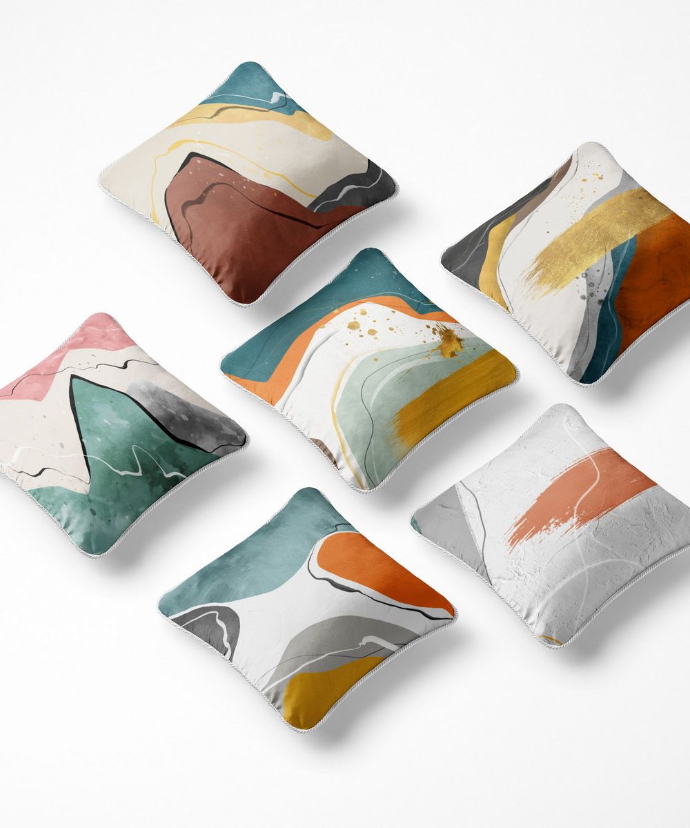 کوسن 6 تکه pillow 6 set 100