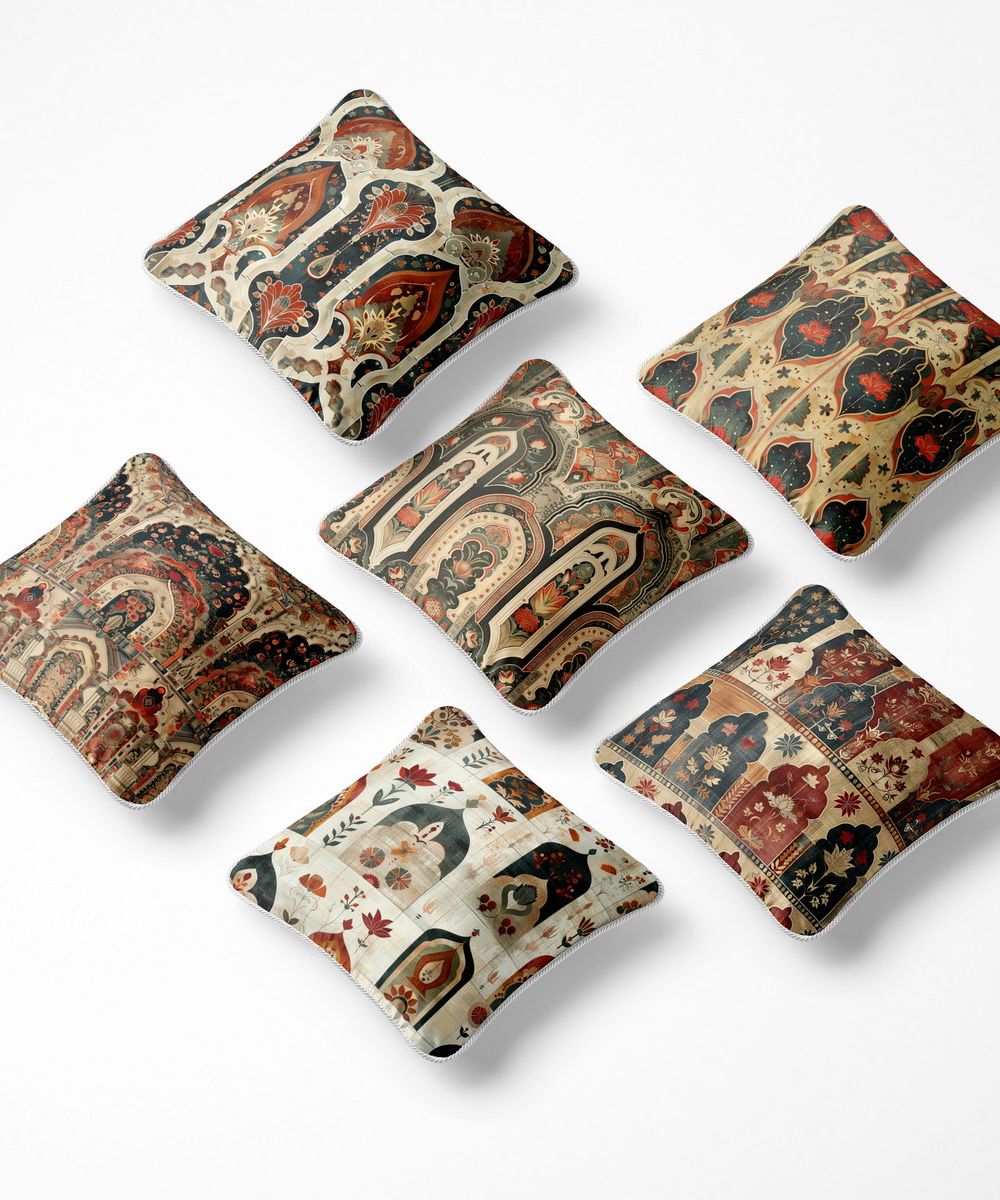 کوسن 6 تکه pillow 6 set 100