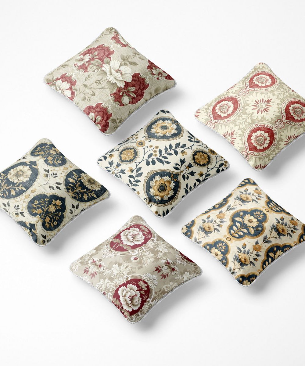 کوسن 6 تکه pillow 6 set 100