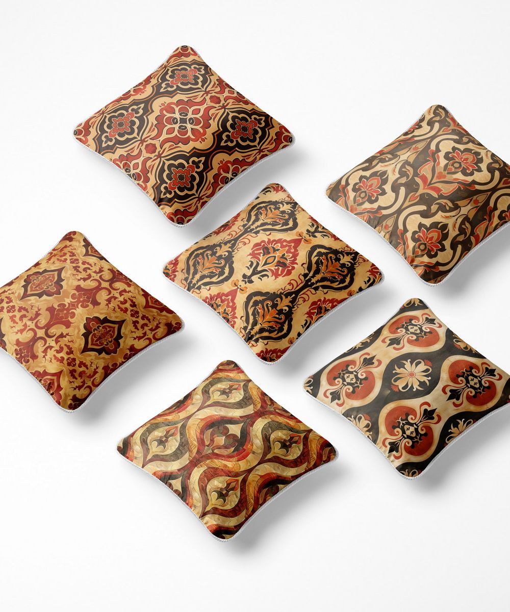 کوسن 6 تکه pillow 6 set 100