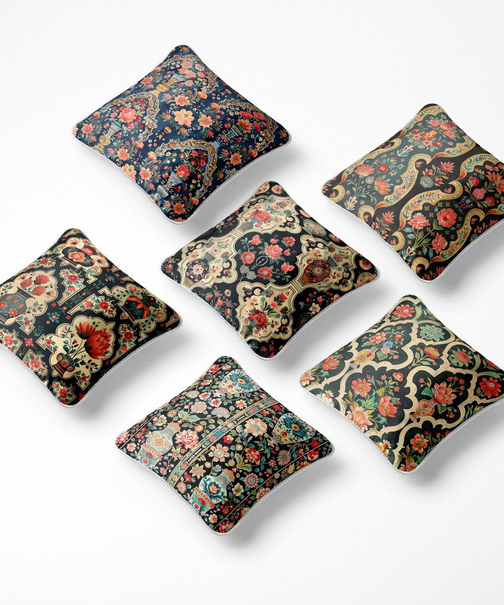 کوسن 6 تکه pillow 6 set 100