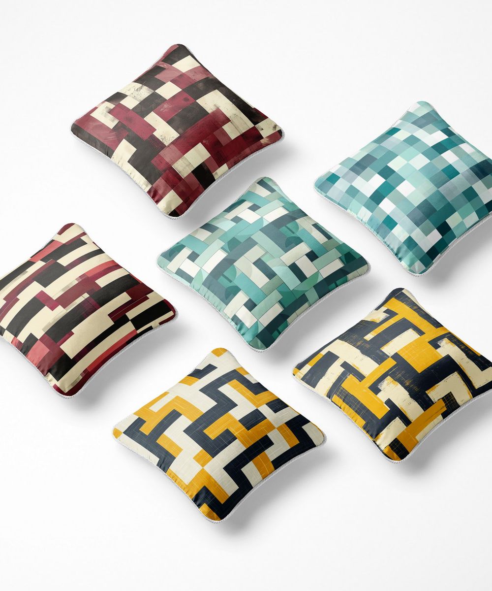 کوسن 6 تکه pillow 6 set 100