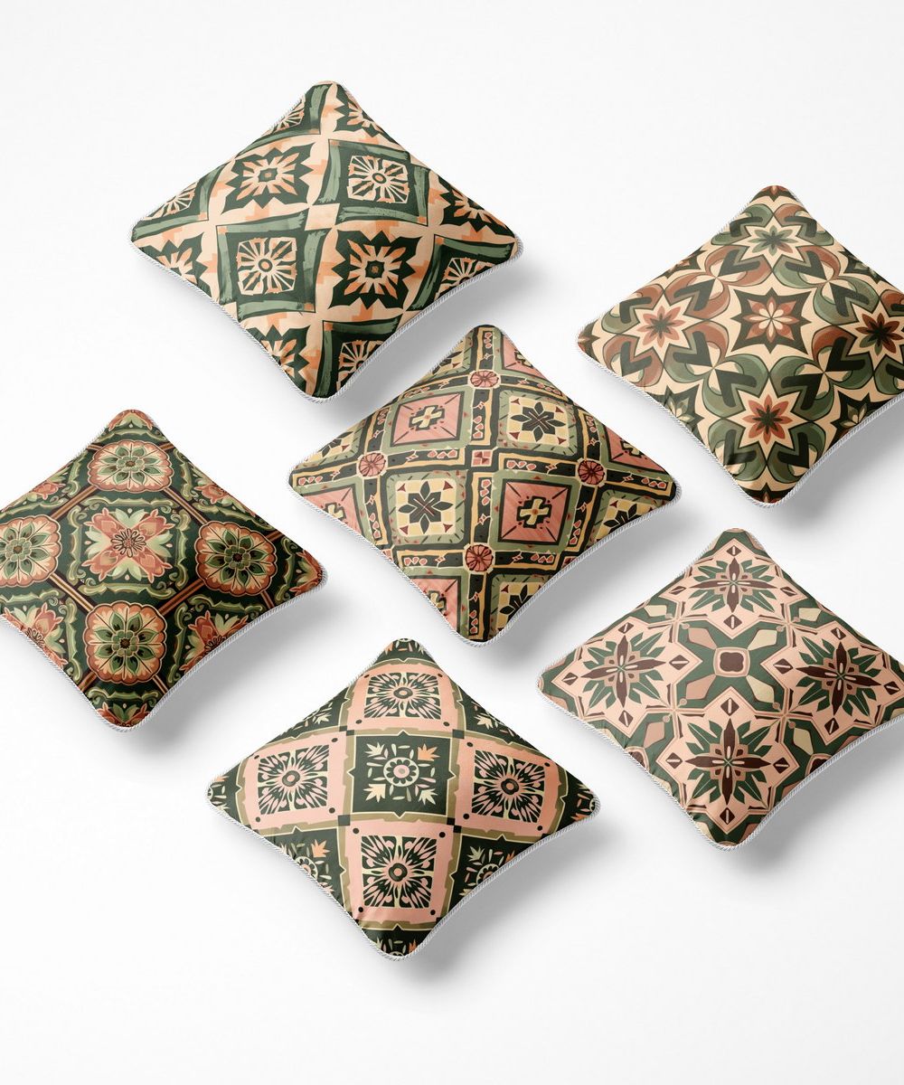 کوسن 6 تکه pillow 6 set 100