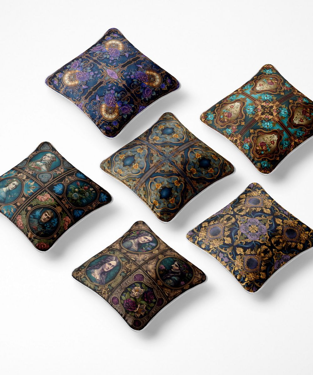کوسن 6 تکه pillow 6 set 100