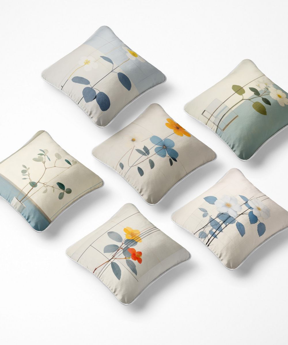 کوسن 6 تکه pillow 6 set 100
