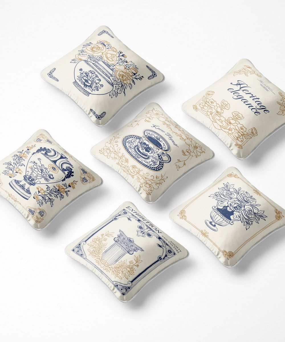 کوسن 6 تکه pillow 6 set 100