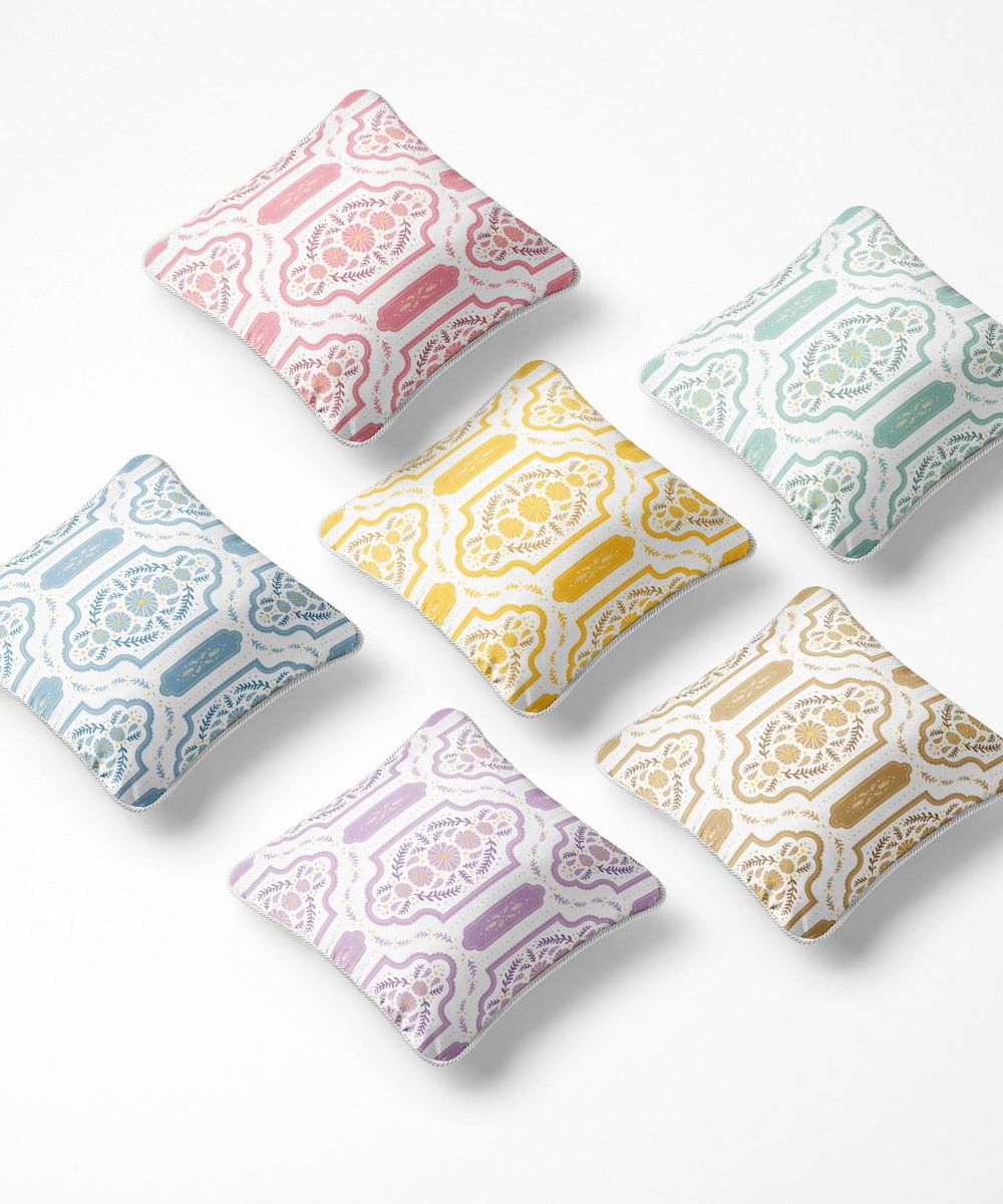 کوسن 6 تکه pillow 6 set 100