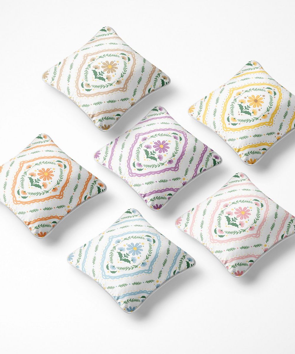 کوسن 6 تکه pillow 6 set 100