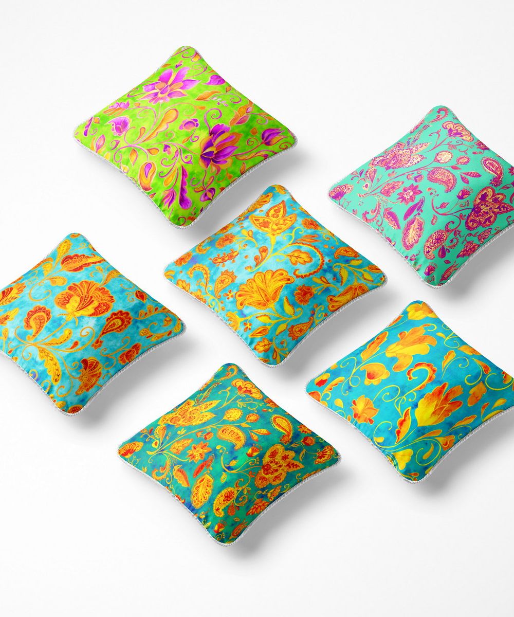 کوسن 6 تکه pillow 6 set 100