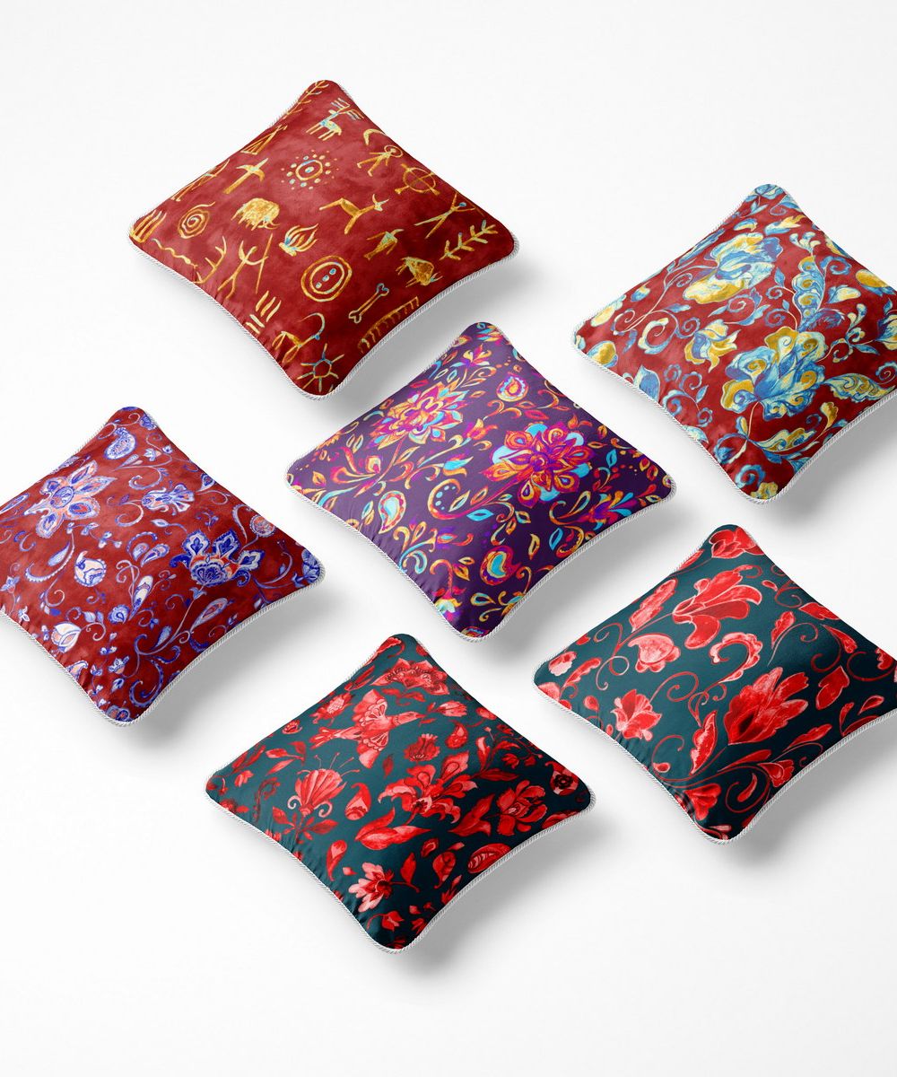 کوسن 6 تکه pillow 6 set 100