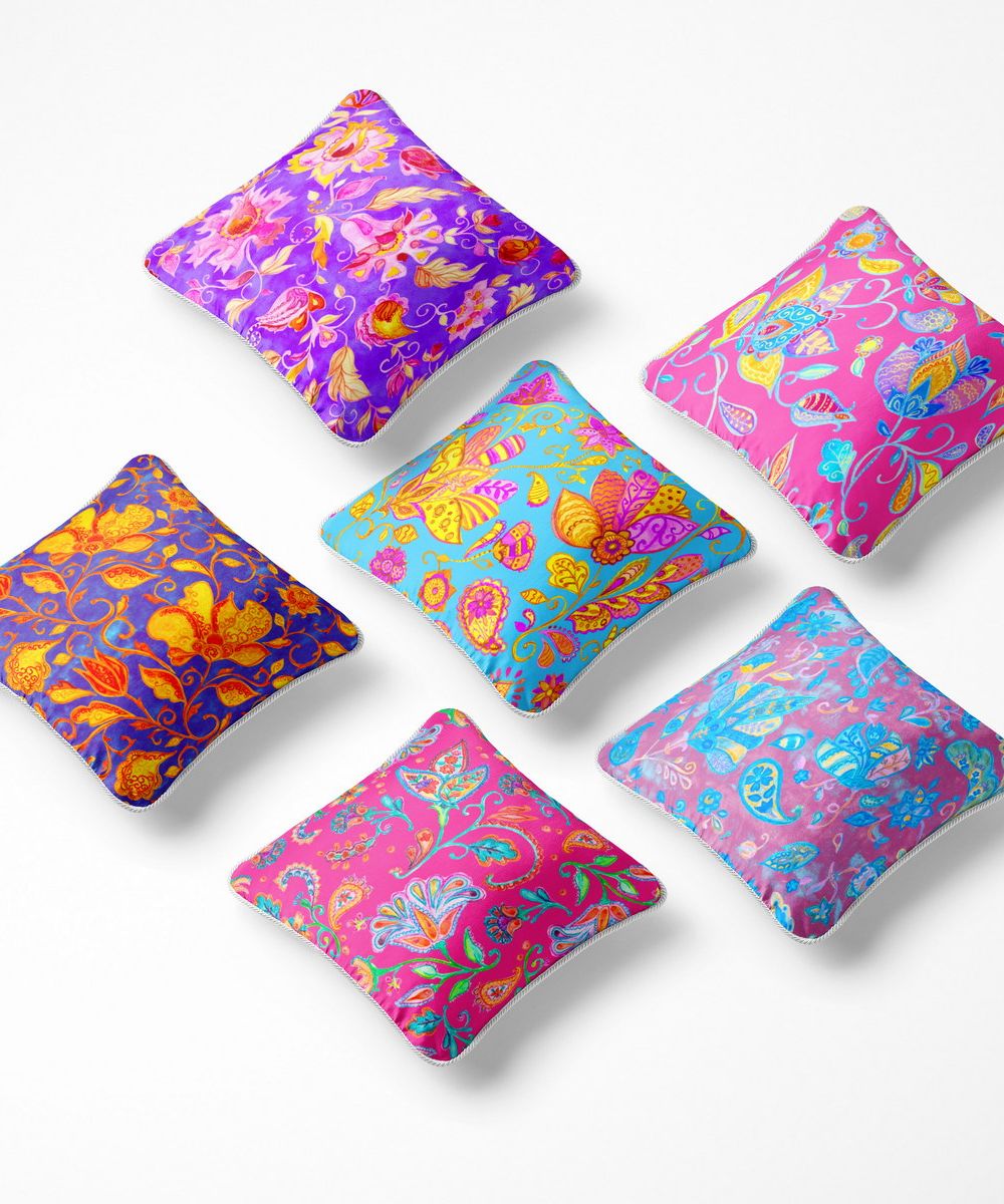کوسن 6 تکه pillow 6 set 100