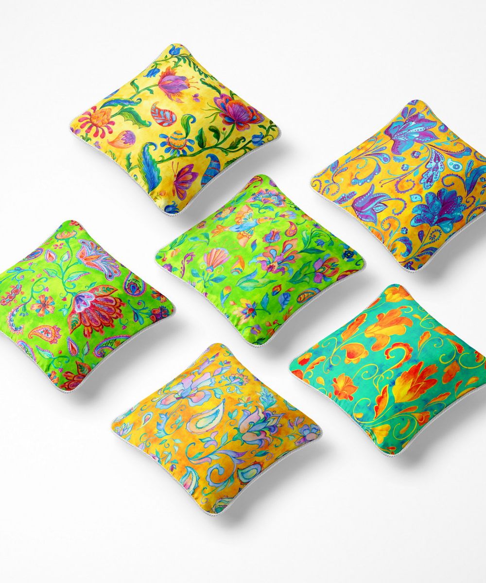 کوسن 6 تکه pillow 6 set 100