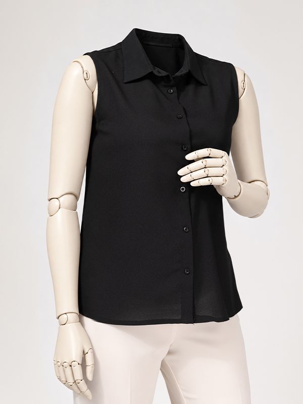 تاپ زنانه کرپ 60105