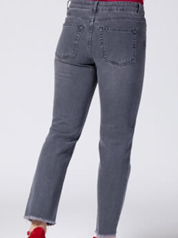 شلوارجین دم پا ریش ریش زنانه لیندا