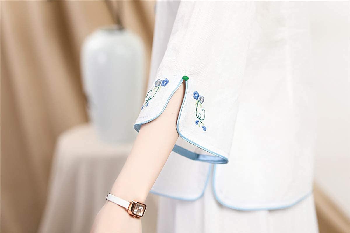 استایل شیک با بلوز آستین سه ربع و اکسسوری