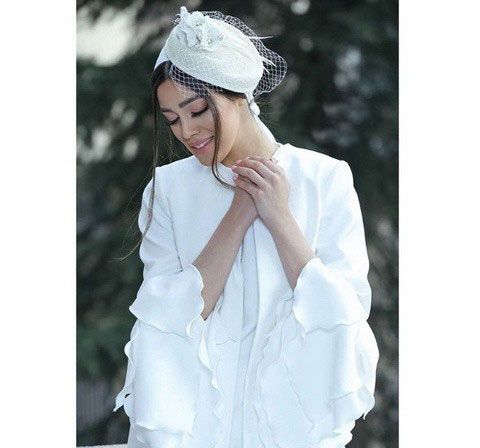 لباس محضری برای روز عقد مخصوص افراد لاغر اندام