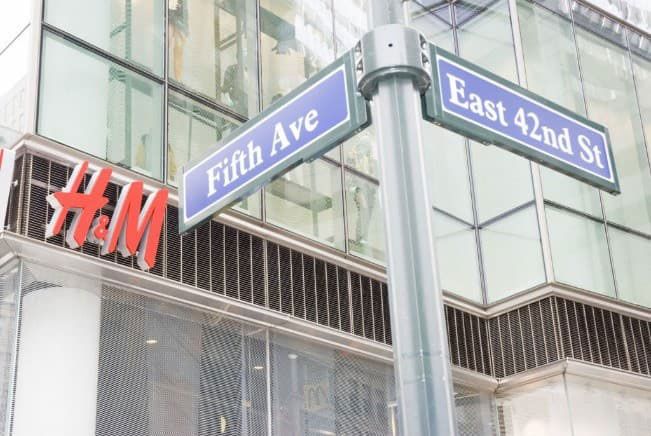 تصویری از فروشگاه H&M