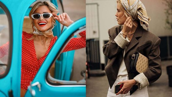 مینی اسکارف را با چه چیزی ست کنیم؟