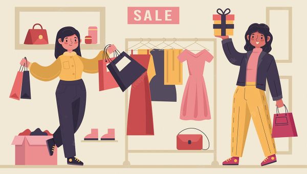 خرید در حراجی و هماهنگ کردن کمد لباس