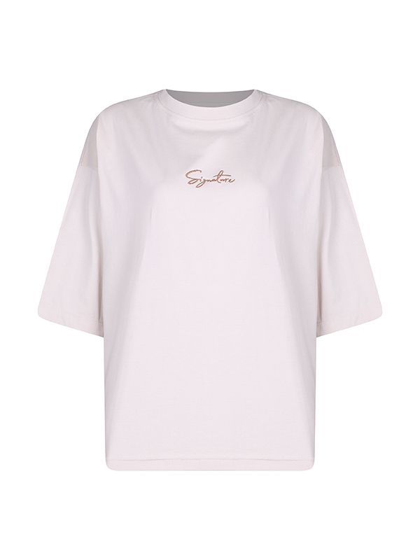 تیشرت باکسی Signature -