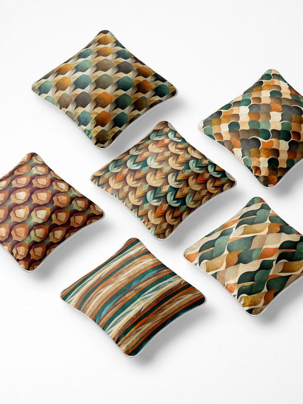 کوسن 6 تکه pillow 6 set 8 - 