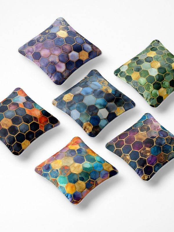 کوسن 6 تکه pillow 6 set 9 - نمای دوم