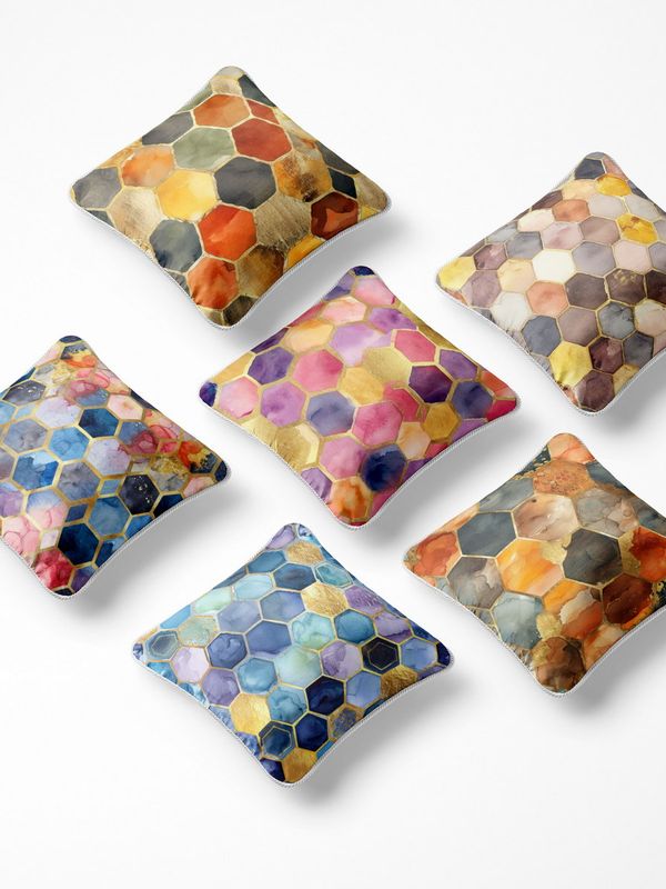 کوسن 6 تکه pillow 6 set 10 - نمای دوم
