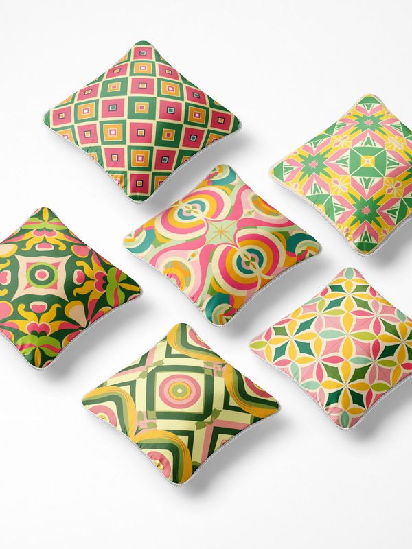 کوسن 6 تکه pillow 6 set 39 - 