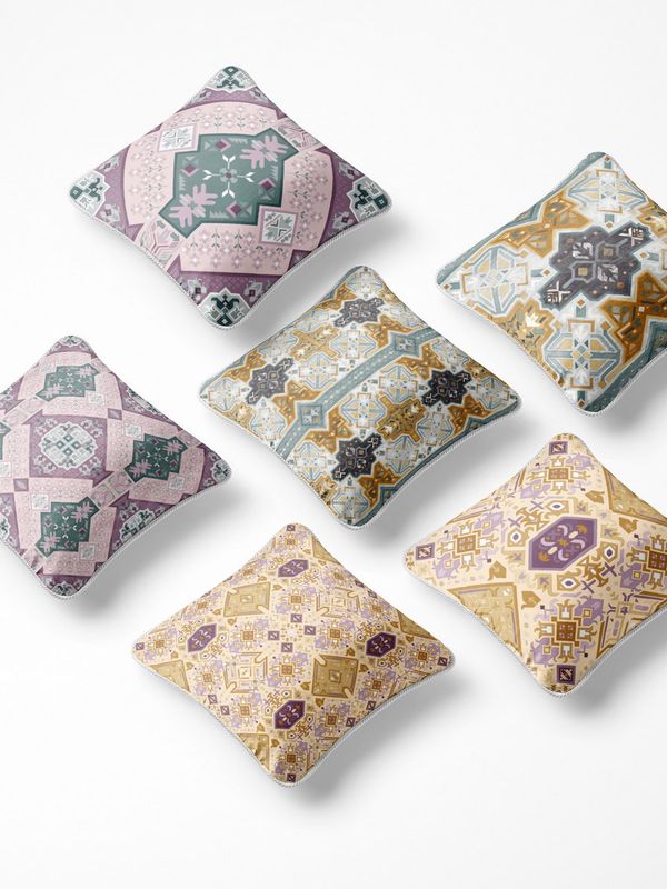 کوسن 6 تکه pillow 6 set 53 - نمای دوم
