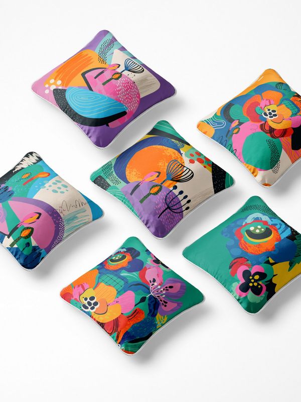 کوسن 6 تکه pillow 6 set 87 - 