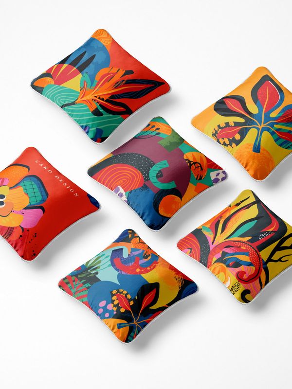 کوسن 6 تکه pillow 6 set 90 - نمای دوم