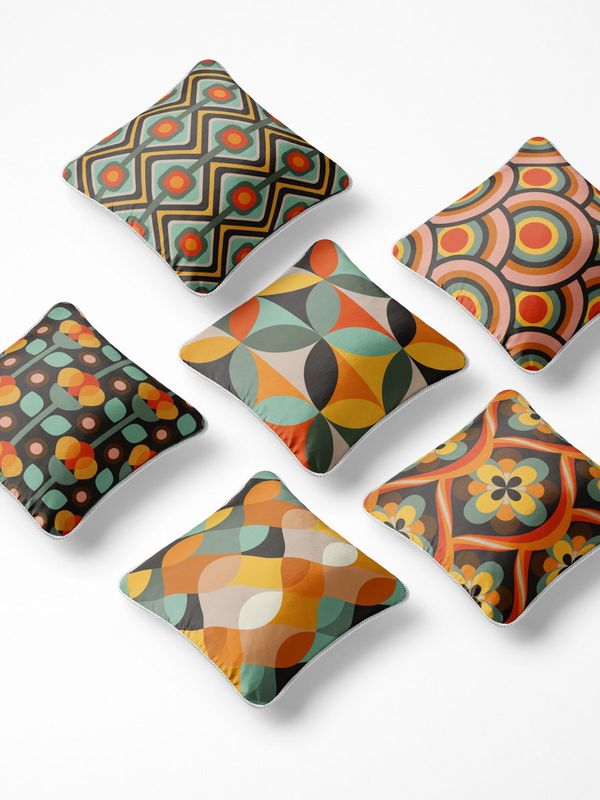 کوسن 6 تکه pillow 6 set 93 - نمای دوم