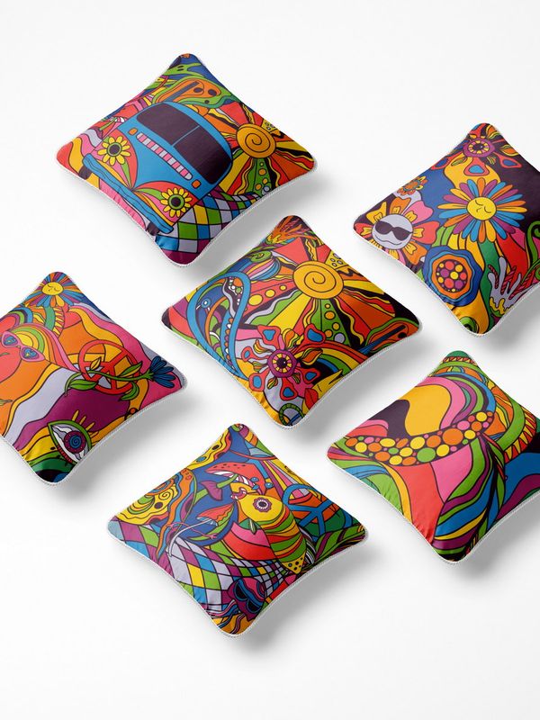 کوسن 6 تکه pillow 6 set 94 - نمای دوم