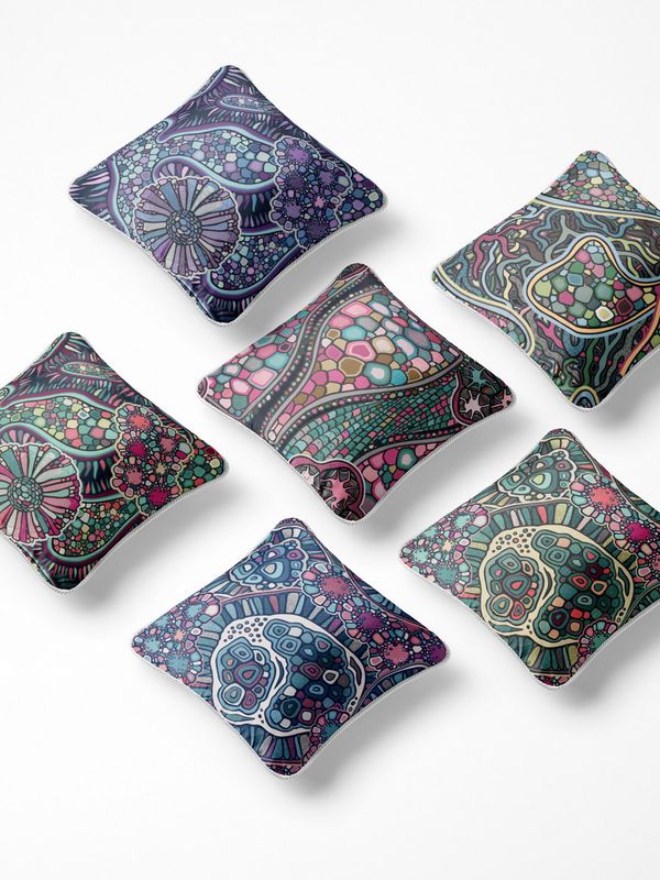 کوسن 6 تکه pillow 6 set 95 - نمای دوم