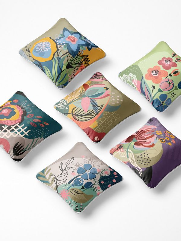 کوسن 6 تکه pillow 6 set 100 - 