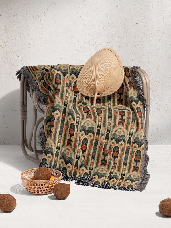 شال مبل ریش دار classic 123 - نمای دوم